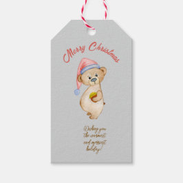 Geen gluren tot Kerstmis Schaap Gift T Cadeaulabel