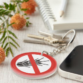 Geen Gluten Sign. Sleutelhanger (Voorkant Rechts)