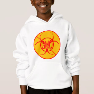 Geen GMO Kind Hoodie Bio Hazard GMO Shirten