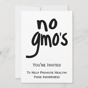 Geen GMO's - Zet etiketteringswetten voort Witte U Kaart