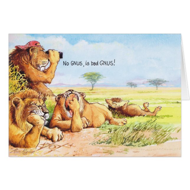 Geen gnus (Voorkant Horizontaal)