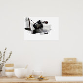 Geen Goal Hockey Goalie Poster (Keuken)