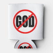 "GEEN GOD" BLIKJESKOELER (Voorkant)