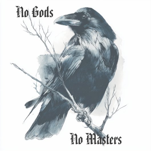 Geen God, Geen Meester Sticker (Voorkant)