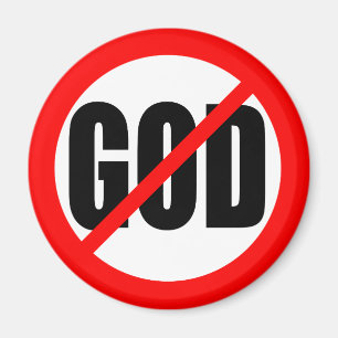 "GEEN GOD" MAGNEET