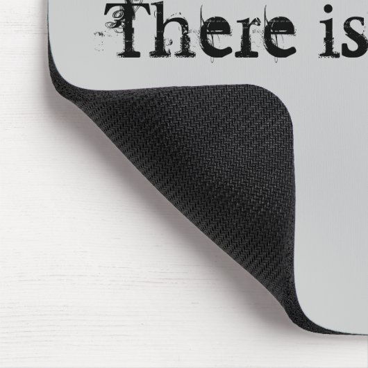 Geen god mousepad (grijs) muismat (Hoek)