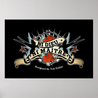 Geen God Ni MAITRE Poster