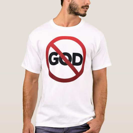 Geen God T-shirt (Voorkant)