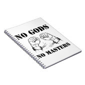 Geen goden, geen meesters - Atheïsme en anarchie ( Notitieboek (Rechterzijde)