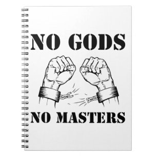 Geen goden, geen meesters - Atheïsme en anarchie  Notitieboek