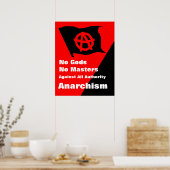 geen goden geen meesters poster (Keuken)