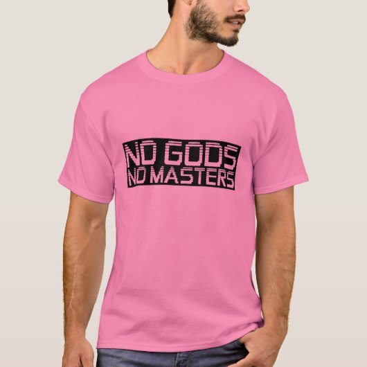 Geen goden geen meesters t-shirt (Voorkant)