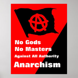 geen goden geen meestersposter poster