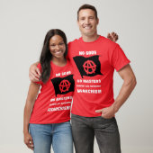 geen goden geen roodhemd t-shirt (Unisex)