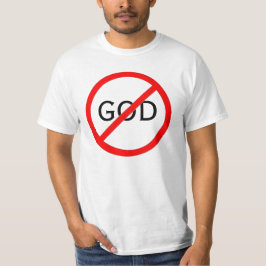 Geen godsymbool t-shirt