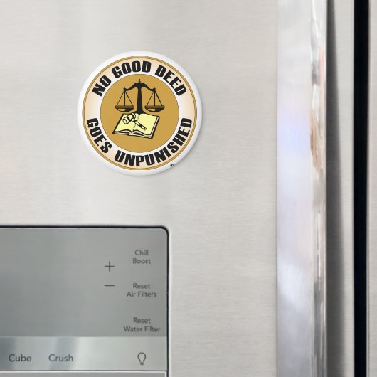 Geen goede daad gaat ongestrafte magneet (Insitu (Koelkast))