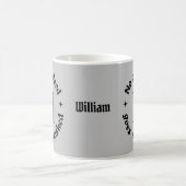 Geen goede daad wordt ongestraft. Grappig citaat. Koffiemok (Center)