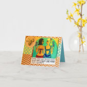 Geen goede meisjes. Alleen slechte meisjes Kaart (Gele Bloem)