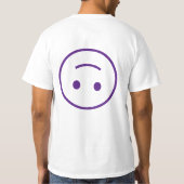 "...geen goede reden..." Emoji  Mannen T-shirt (Achterkant)