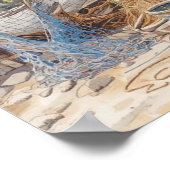 Geen goede visvangst in Bonaire Poster (Hoek)