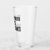 "Geen goede wil ongestraft" Glas (Links)