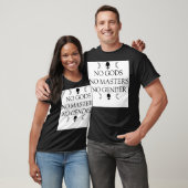 GEEN GOEDEREN GEEN MASTERS GEEN GENDER T-SHIRT (Unisex)