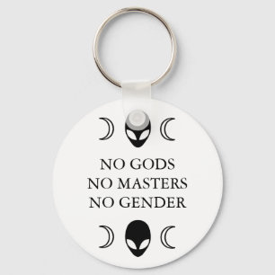 GEEN GOEDEREN GEEN MASTERS GEEN GENDERsleutelhange Sleutelhanger