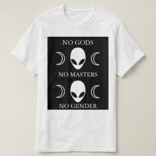 GEEN GOEDEREN GEEN MASTERS GEEN GENDERstijl 2 T-shirt