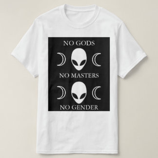 GEEN GOEDEREN GEEN MASTERS GEEN GENDERstijl 2 T-shirt