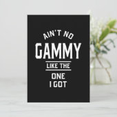 Geen gok zoals ik heb. bedankkaart (Staand voorkant)