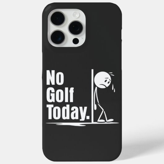 Geen golf vandaag Case-Mate iPhone case (Achterkant)