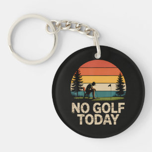 Geen golf vandaag grap grappig triest sleutelhanger