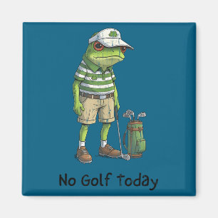 Geen golf vandaag, grappige golf, golfer magneet