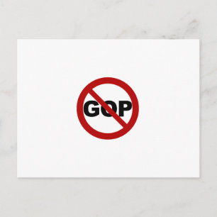 Geen GOP Briefkaart