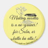 "Geen grainer!" Magneet (Voorkant)