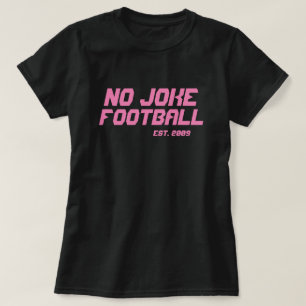 Geen grap voetbal flashback t-shirt