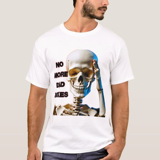 Geen grappen meer van papa t-shirt (Voorkant)