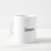 Geen grappige koffie-Mok Koffiemok (Voorkant links)