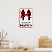 Geen Grappige Poster Van Uw District 9 Humor (Keuken)