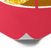 Geen gratis schoolteken voor school of dagopvang poster (Hoek)