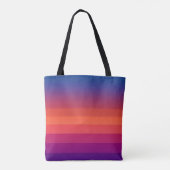 Geen grenzen aan graffiti tote bag (Achterkant)