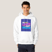 Geen grenzen alleen dromen hoodie design (Voorkant volledig)