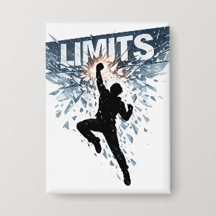 Geen Grenzen Motivatie Design Button
