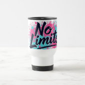 Geen grenzen Motivatie Mok - Splash Art (Center)