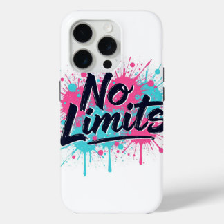 Geen grenzen Splash Art iPhone hoesje | Gym Motiva