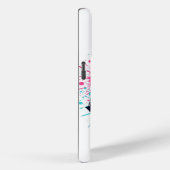 Geen grenzen Splash Art iPhone hoesje | Gym Motiva (Achterkant / Rechts)