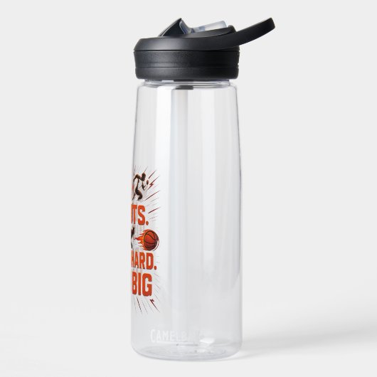 Geen grenzen Sport Waterfles Train Hard (Links)