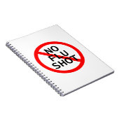Geen griepschok notitieboek (Rechterzijde)