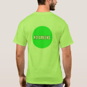 GEEN GROEN T-SHIRT (Achterkant)