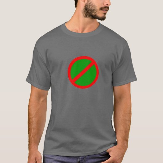 GEEN GROEN T-SHIRT (Voorkant)